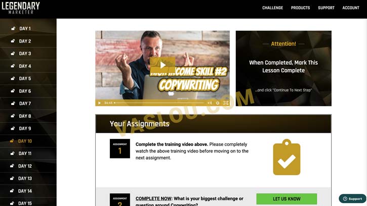 Legendary Marketer 15 Day Challenge Day 10