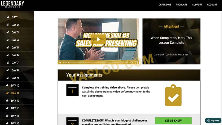 Legendary Marketer 15 Day Challenge Day 11