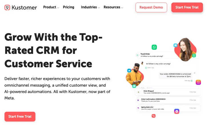 Kustomer CRM for Customer Service