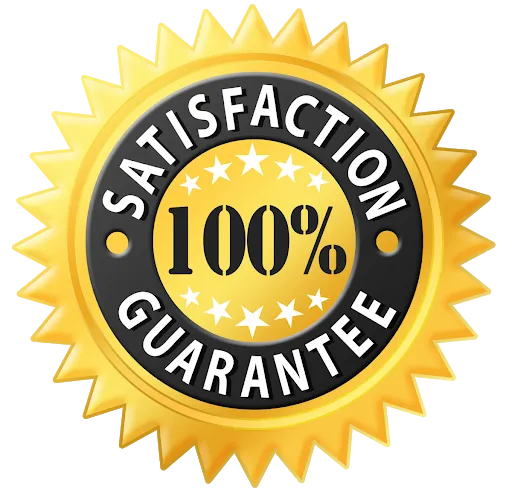 100 satisfaction guarantee